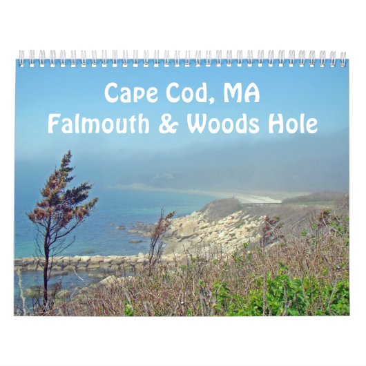 Cape Cod, MA - Falmouth & Woods Hole - Calendrier (Protection)