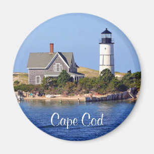 Cape Cod MA Sandy Neck Lighthouse Frigo Magnet