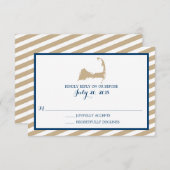 Cape Cod | Mariage RSVP (Devant / Derrière)
