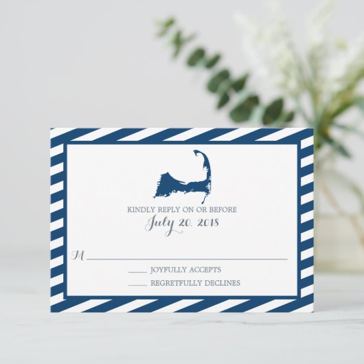 Cape Cod | Mariage RSVP (Debout devant)