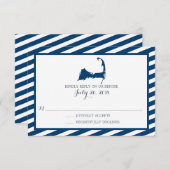 Cape Cod | Mariage RSVP (Devant / Derrière)
