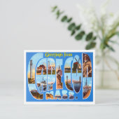 Cape Cod, Massachusetts Big Letters Postca Briefkaart (Staand voorkant)