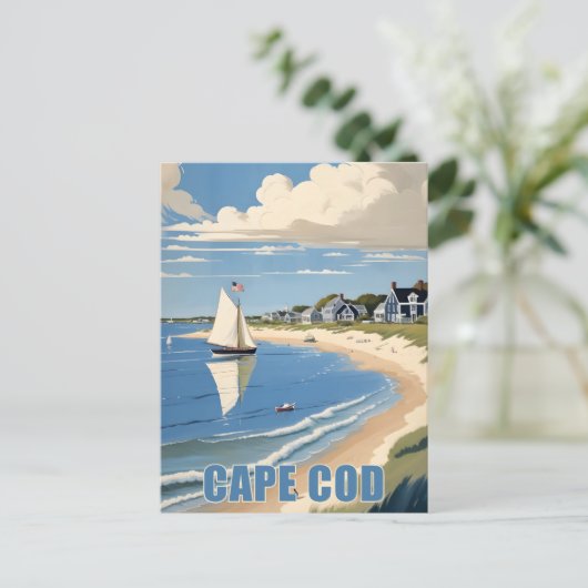 Cape Cod Massachusetts Briefkaart (Staand voorkant)