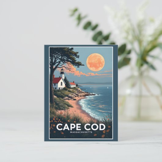 Cape Cod Massachusetts Briefkaart (Staand voorkant)