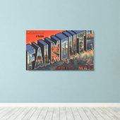 Cape Cod, Massachusetts (Falmouth) Canvas Afdruk (Insitu (Houten vloer))