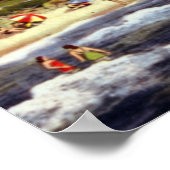 Cape Cod Massachusetts Falmouth Heights en Beach Poster (Hoek)