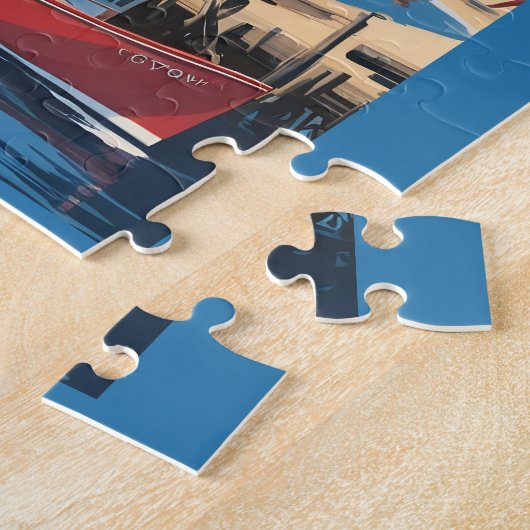 Cape Cod Massachusetts Legpuzzel (Zijkant)