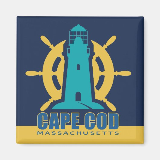 Cape Cod Massachusetts Magneet (Voorkant)