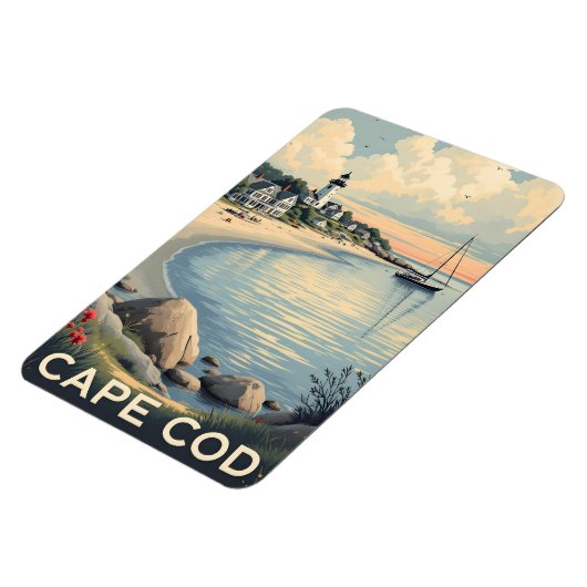 Cape Cod Massachusetts Magneet (Linkerzijde)