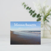 Cape Cod, Massachusetts Nauset Beach Carte postale (Debout devant)