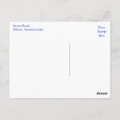 Cape Cod, Massachusetts Nauset Beach Carte postale (Dos)