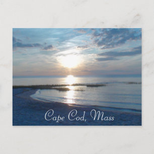Cape Cod, Massachusetts Ocean Sunset Carte postale