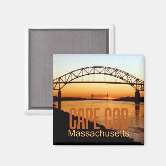 Cape Cod Massachusetts Photo Souvenir Magnets (Recto/Verso)