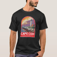 Cape Cod Massachusetts Reis Kunst Embleem