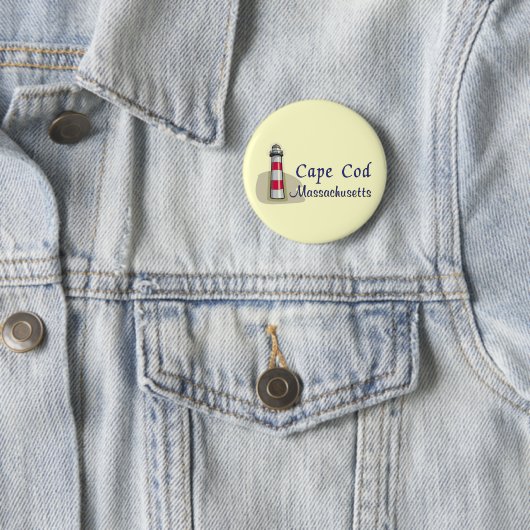 Cape Cod Massachusetts Ronde Button 5,7 Cm (In situ)