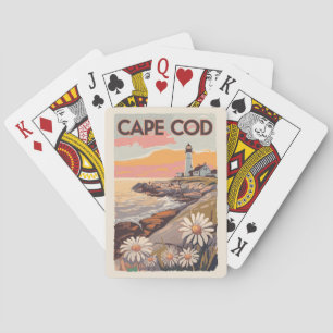 Cape Cod Massachusetts Schilderachtige Reis Kunst  Pokerkaarten
