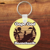 Cape Cod Massachusetts Sleutelhanger (Voorkant)
