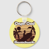 Cape Cod Massachusetts Sleutelhanger (Achterkant)