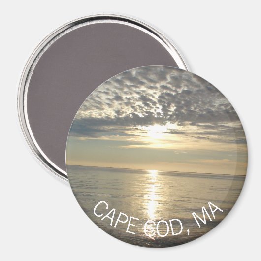 Cape Cod, Massachusetts souvenir Magnet (Recto/Verso)