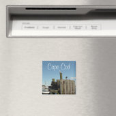 Cape Cod, Massachusetts Sunset souvenir Magnet Magneet (Insitu (Vaatwasser))