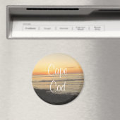 Cape Cod, Massachusetts Sunset souvenir Magnet Magneet (Insitu (Vaatwasser))