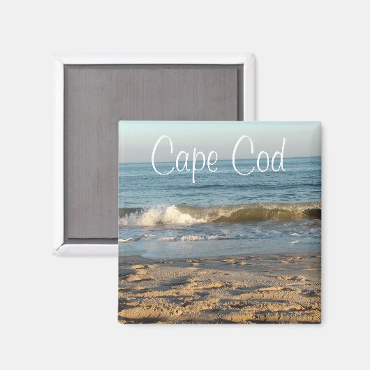 Cape Cod, Massachusetts Sunset souvenir Magnet Magneet (Voorkant / Achterkant)
