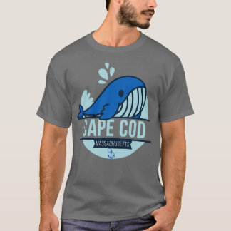 Cape Cod Massachusetts Whale T-shirt
