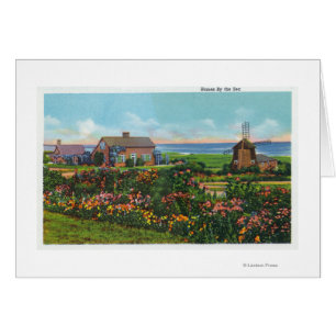 Cape Cod, MassachusettsView des maisons par