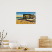 Cape Cod, MassachusettsView of a Lobster Shack Poster (Keuken)