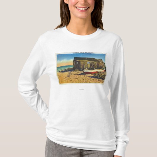 Cape Cod, MassachusettsView of a Lobster Shack T-shirt (Voorkant)