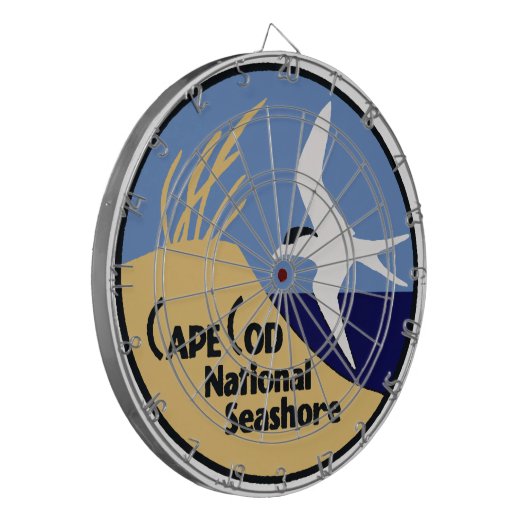 Cape Cod National Seashore Dartbord (Voorkant Links)