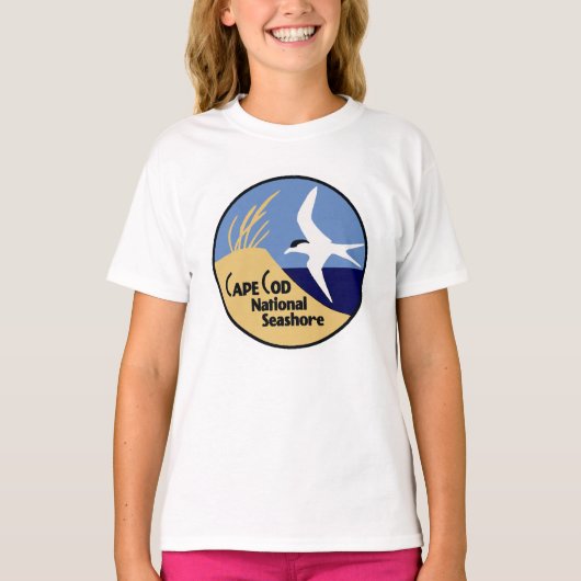 Cape Cod National Seashore Kinder T-shirt (Voorkant)