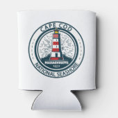 Cape Cod National Seashore Massachusetts Badge Blikjeskoeler (Achterkant)