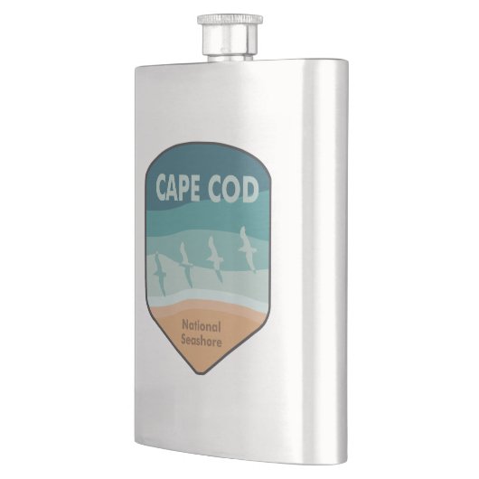 Cape Cod National Seashore Massachusetts Seagulls Flacon (Links)