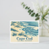 Cape Cod National Seashore Massachusetts Travel Briefkaart (Staand voorkant)