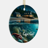 Cape Cod Noël Ornement (Droite)