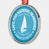 Cape Cod NS (zeilboot) Metalen Ornament (Links)