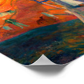 Cape Cod Pier van William Glackens  Poster (Hoek)