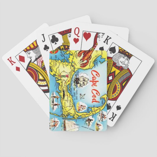 Cape Cod  Playing Cards Pokerkaarten (Achterkant)