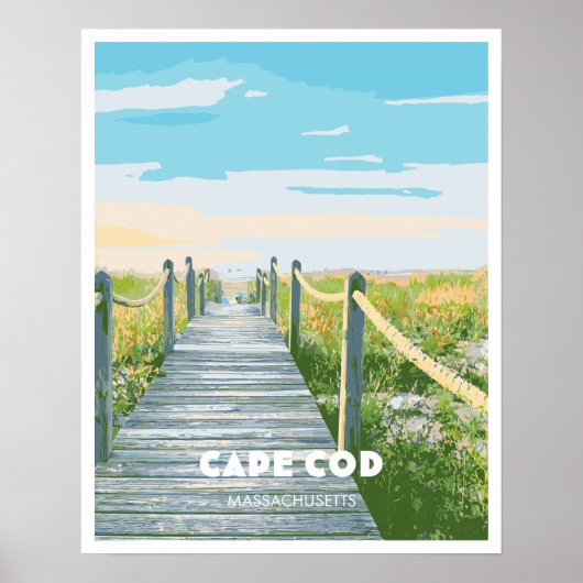 Cape Cod Poster (Voorkant)