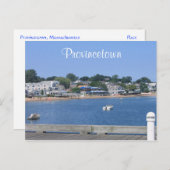 Cape Cod, Provincetown Massachusetts Carte postale (Devant / Derrière)
