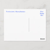 Cape Cod, Provincetown Massachusetts Post Card Briefkaart (Achterkant)