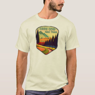 Cape Cod Rail Trail Kleuren T-shirt