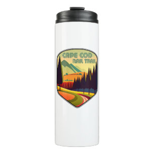 Cape Cod Rail Trail Kleuren Thermosbeker
