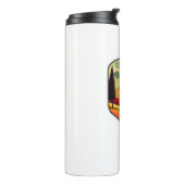 Cape Cod Rail Trail Kleuren Thermosbeker (Gedraaid links)