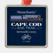 Cape Cod Rail Trail (RT2) Metalen Ornament (Voorkant)