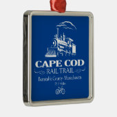 Cape Cod Rail Trail (RT) Metalen Ornament (Rechts)