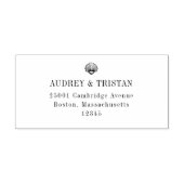 CAPE COD Seashell Retouradres Rubber Stamp Rubberstempel (Afrduk)