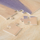 Cape Cod-stranddag | Waterverf Oceaan MA Legpuzzel (Zijkant)