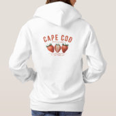 Cape Cod Strawberry Market Sweat à capuche - FONDÉ (Dos)